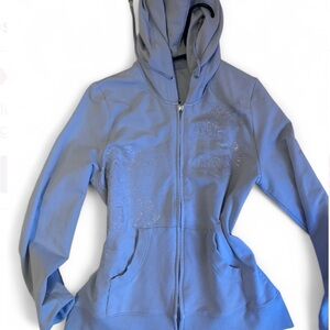 BCBGMaxAzria Blue Hoodie